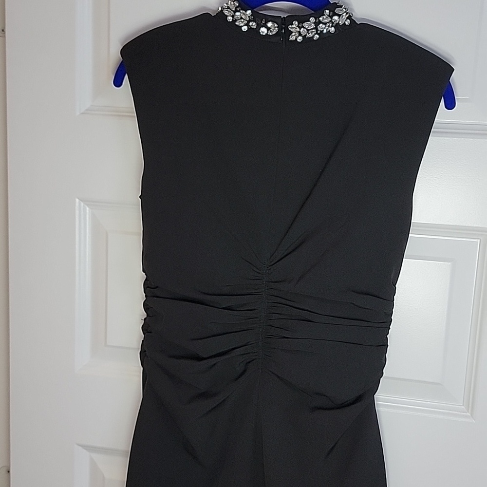 ELIZA J JEWEL NECK SLEEVELESS LBD SZ 2 - Picture 11 of 15